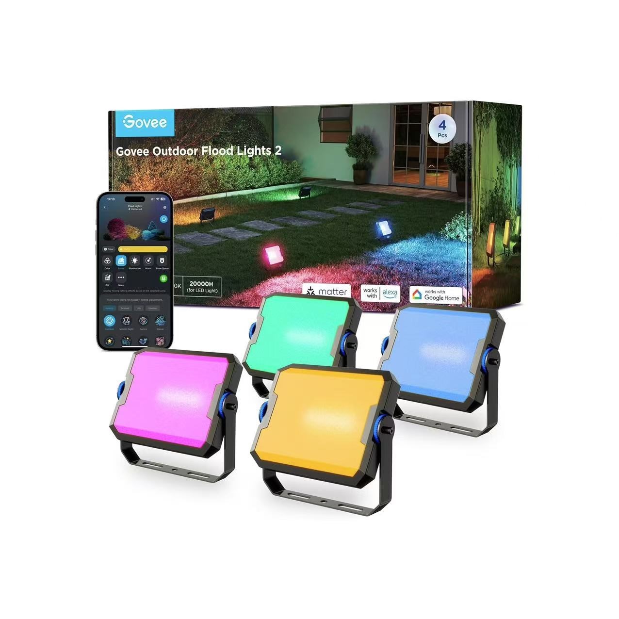 GoveeFloodLights2H7058智能