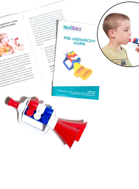 Talktools号角吹气笛儿童初学练习吹气口肌训练工具吹气笛之前练