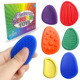 儿童感官石触觉训练解压玩具柔软硅胶纹理手指感觉统合练习工具