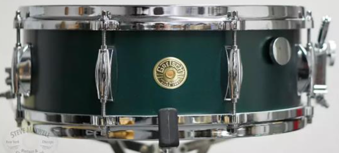 GRETSCH格瑞驰  广播者 白冰花 14寸军鼓