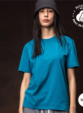 PrintAce Vintage 梨皮棉触感炫彩多色筒织无缝圆领基础T 6300款