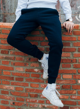 PrintAce Vintage 咔叽复古重磅起绒保暖罗纹运动休闲长裤 6106