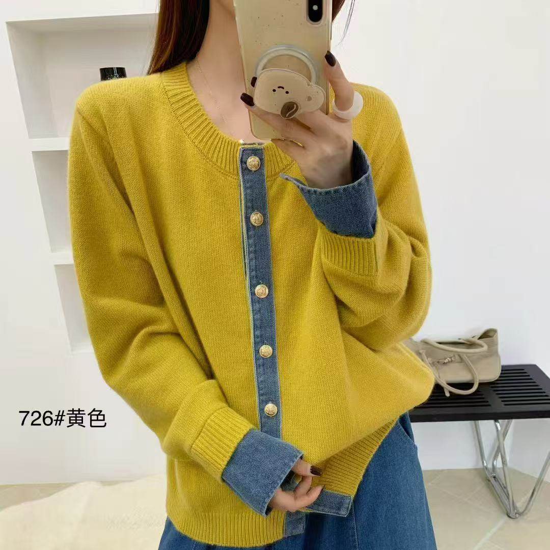 25年新品加肥加大女士毛衣开衫女