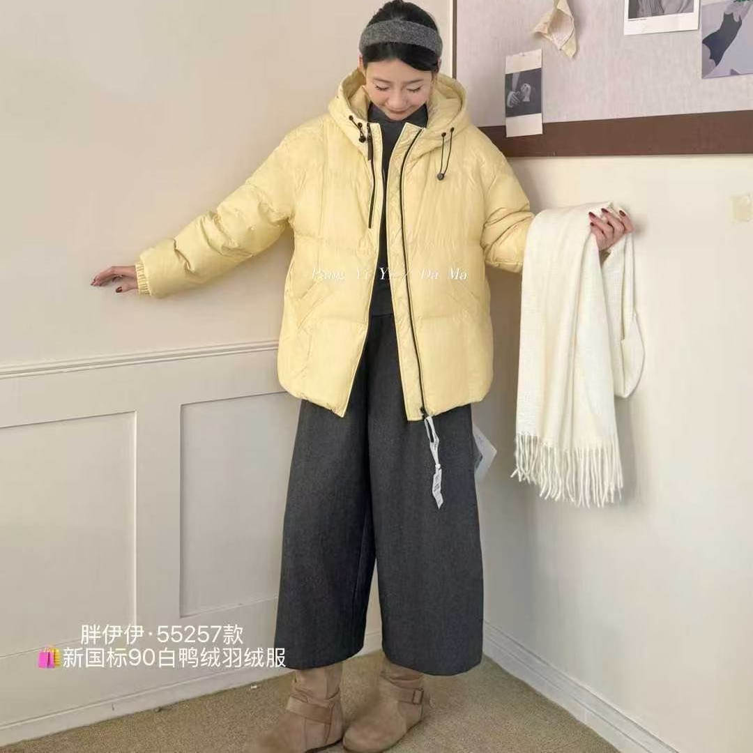 宽松保暖面包服胖MM加肥加大冬装