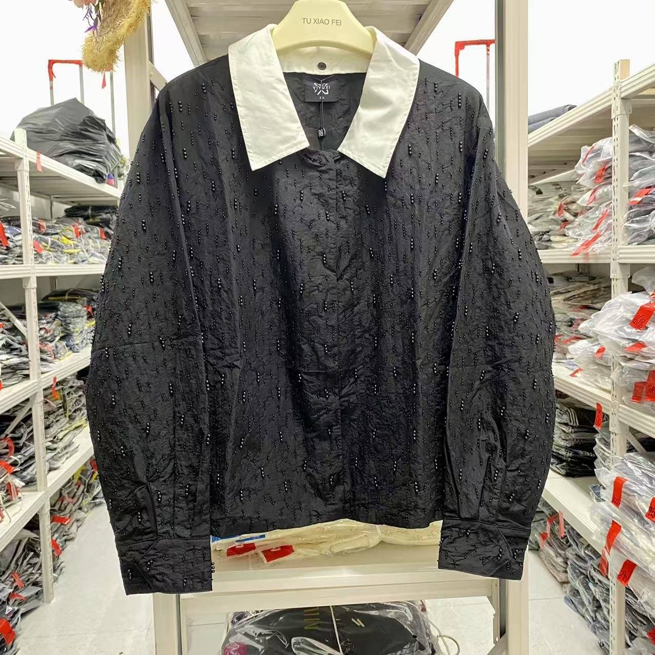 2025秋季新品微胖时尚设计感外套