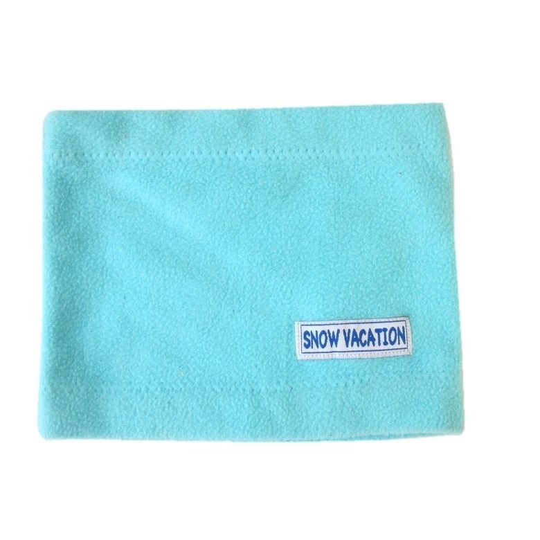 [1818]잡지 청록색 양털 어린이 보온 스카프