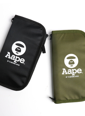 包邮新款热卖人气杂志452期Aa*pepassportcase护照证件收纳斜跨包