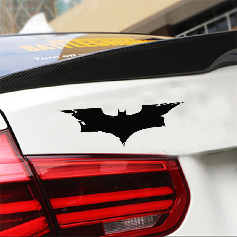 kook蝙蝠侠车贴  黑暗骑士复仇者联盟钢铁侠划痕遮挡汽车贴纸