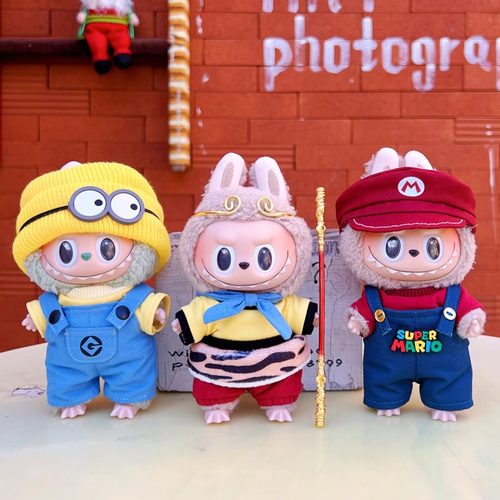 拉布布娃衣孙悟空马里奥黄人衣服