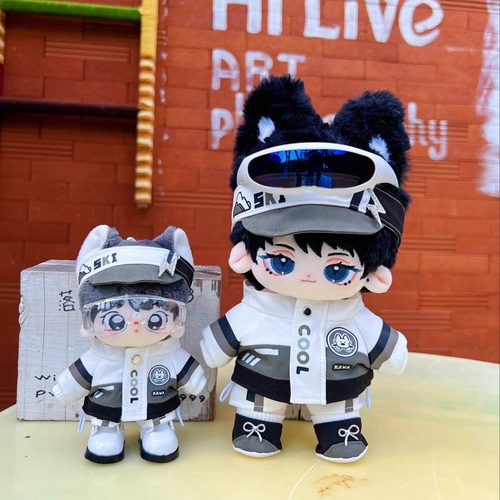 街潮小狗娃衣套装尺寸10/15/20cm