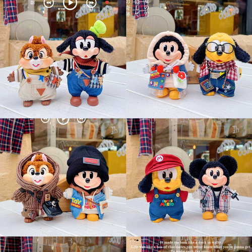 米奇家族萌在一起娃衣现货