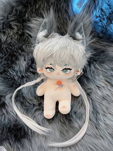 新款棉花娃娃苍羽无属性男娃