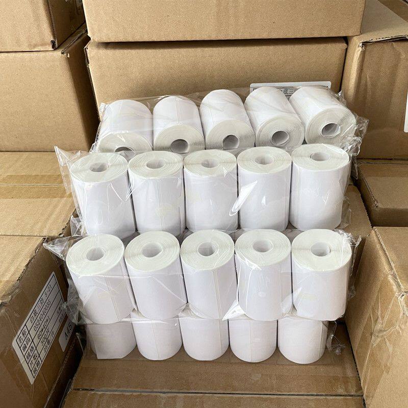 兔喜快递驿站标签打印纸60x4030标签纸菜鸟入库取件码热敏打印纸