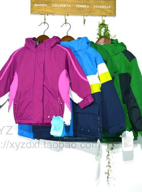 防水大童滑雪服冲锋衣实拍实价