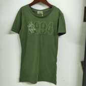 N068 女生纯棉T恤 出口少女夏装 修身 短袖