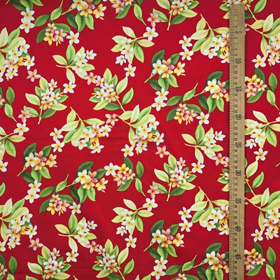 美国进口 Printe fabrics 【夏威夷鸡蛋花】 女装家居软装睡衣