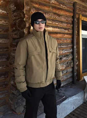 【西博】军50白鸭绒立领羽绒服 防风保暖三防羽绒服 板正！保暖！