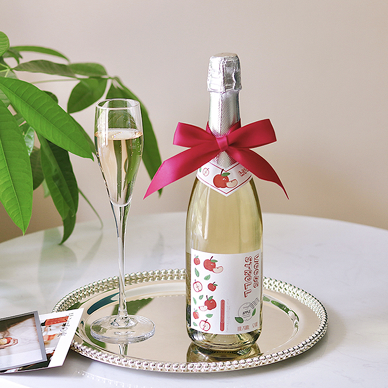 漫步林间苹果/荔枝/樱桃/石榴/蔓越莓起泡酒 女生低度甜酒起泡酒