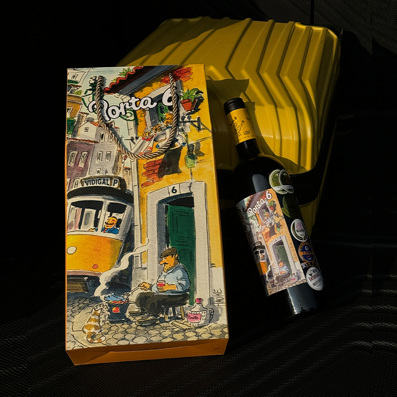 TraderJoes宝藏酒｜拿奖拿到贴满瓶 葡萄牙6号门牌干红 红酒礼盒,酒类,干红静态葡萄酒,淘宝优惠券,粉丝福利购,淘宝优惠卷