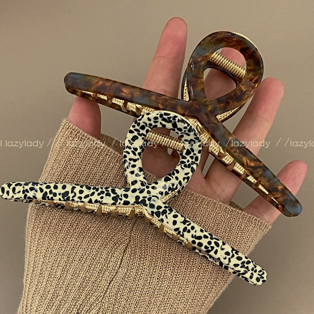 lazylady抓夹合金醋酸法式抓的牢