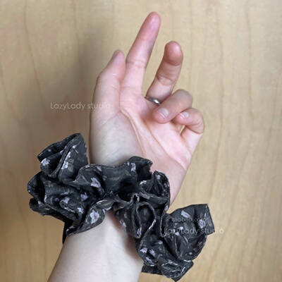 小众！复古温柔棉麻头花 hen特别的花色 独特不撞款发圈肠圈发饰