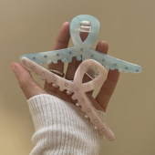 醋酸大号13cm 发量适中到偏多 轻便好用高级品质鲨鱼夹抓夹发抓