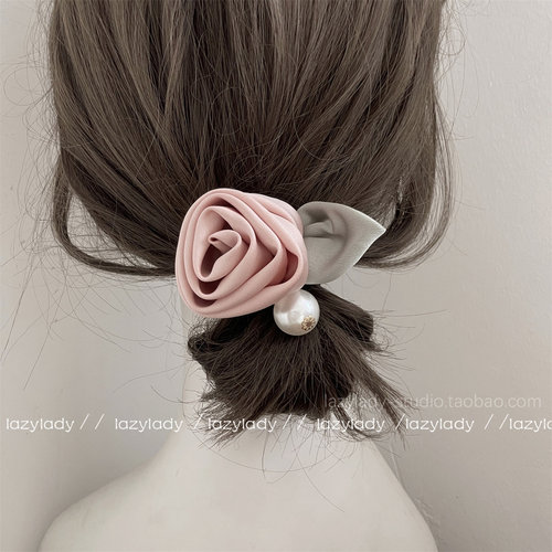 lazylady发绳丝质ins风