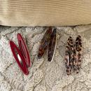 一对醋酸 发夹边夹侧边夹子碎发夹发饰女 镂空椭圆水滴几何鸭嘴夹