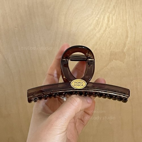 轻便中号抓夹 发量偏少到适中~抓的紧~基础简约气质抓夹鲨鱼夹