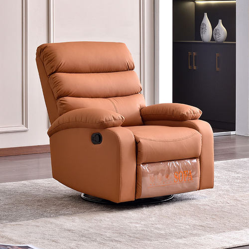 头等家庭影院休闲可转单人沙发