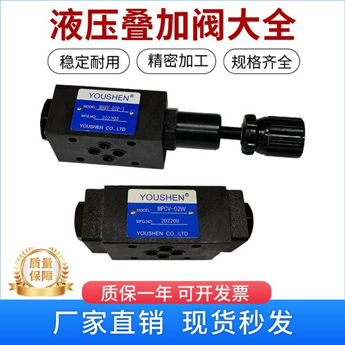 叠加阀液控单向阀单向节流阀