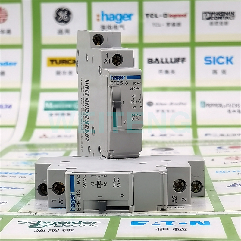 HAGER海格EPE513自锁继电器16AX