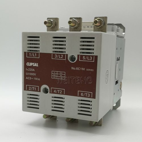 CLIPSAL奇胜 6C150 直流控制接触器 B145三相75KW 常开常闭LOVATO - 封面