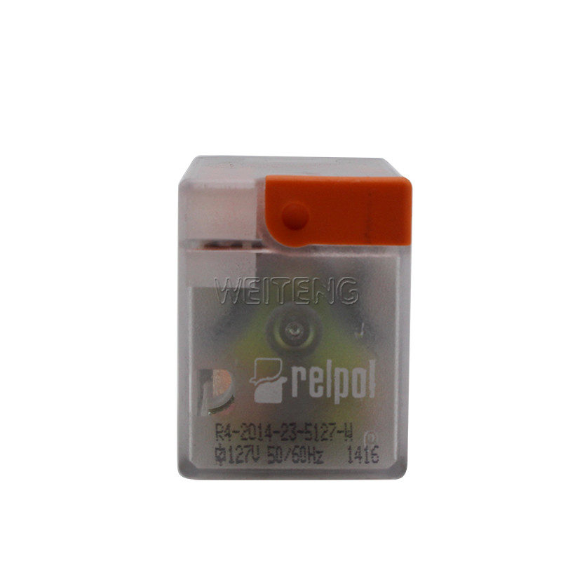 9年老店 relpol中间继电器 R4-2014-23-5127-W 127V 电磁小型14脚