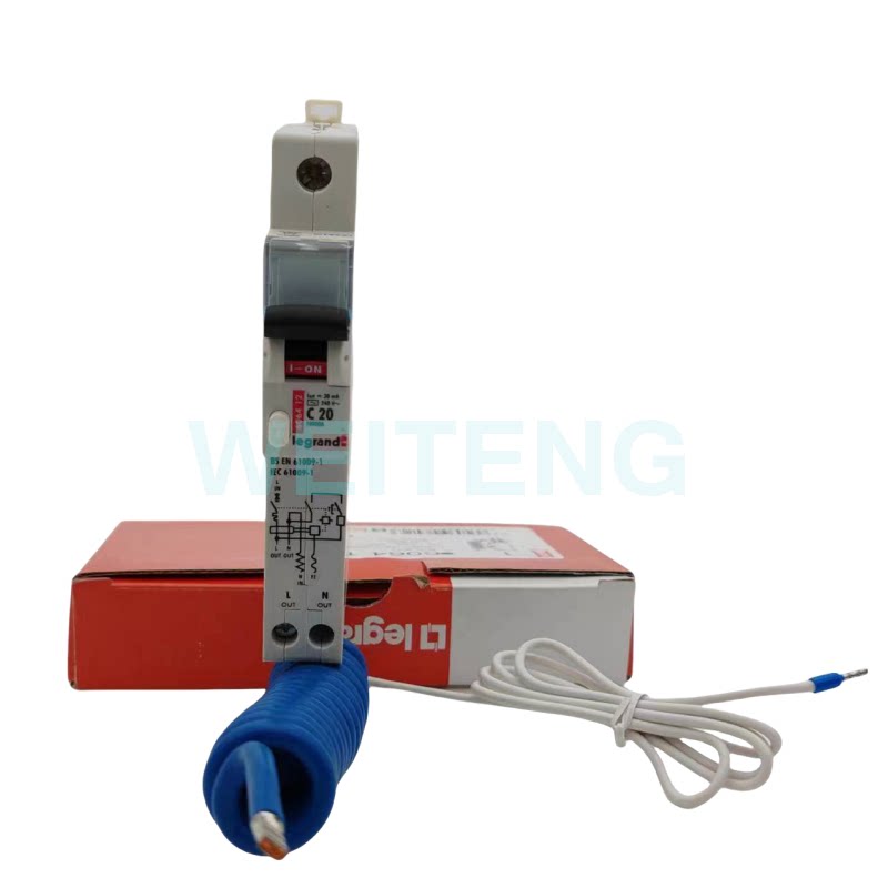 legrand罗格朗 606412 漏电保护断路器开关C20A老鼠尾接地保护1PN