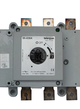 9年老店 西班牙telergon S5-06303PR0 负荷隔离开关 630A 三相 3P