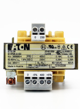 9年老店 EATON伊顿 STI0.06 400/230 变压器STIP06-I2-G2整流线圈