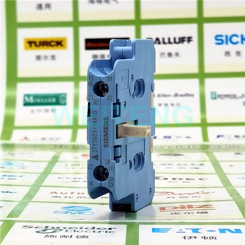 西门子 3TY7601-1AA00 交流接触器3TS辅助触点1NO常开1NC常闭侧装
