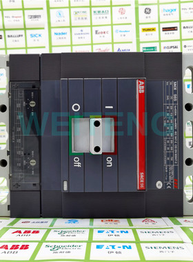 10年老店 ABB SACE S6S630塑壳断路器MCCB三相400V总闸空气开关3P