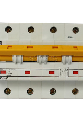 13年老店 金钟 LH-125/4/C 空气开关125A PLHT-C125/4 小型断路器
