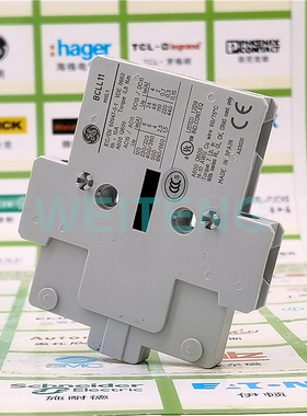 美国GE通用 BCLL11 辅助接触器触点 1NO常开 1NC常闭 侧装 104707