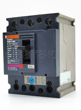 13年老店Merlin Gerin 梅兰日兰 NS80H-MA 马达保护断路器Compact