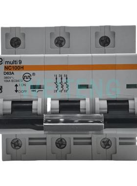 梅兰日兰 NC100H D63A 3P 空气开关 27318微型断路器 multi9原装