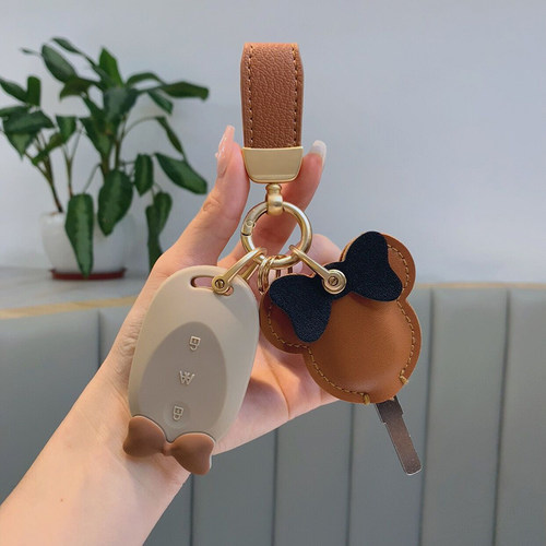 适用爱玛电动车遥控器套元宇宙proq豆露娜2024电瓶车卫士可爱风扣