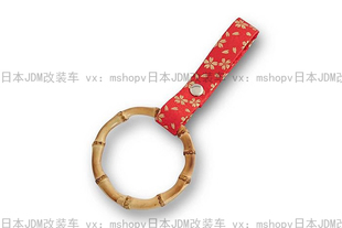 JDM革 京都 JDM汽车挂环挂件挂饰车内吊饰桃心把手拉环