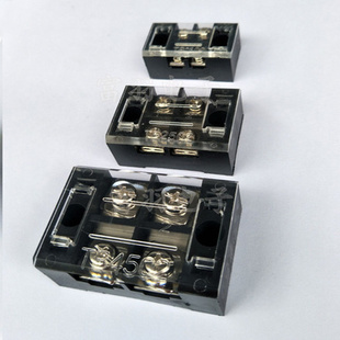 双排接线排 栅栏式接线端子 免焊接TB1502 TB2502 TB4502 2-12P