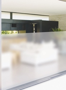 卫生间窗户贴膜加厚纯磨砂玻璃膜贴纸透光不透明防水防窥遮光