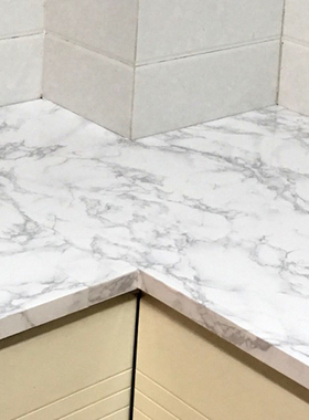 仿大理石贴纸橱柜柜子家具翻新贴纸防水烤漆壁纸自粘大理石纹墙纸