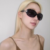 404 店复古大框蛤蟆墨镜90年代偏光遮脸显脸小太阳眼镜男女时髦