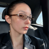 404 平光斯文小众小框素颜 店椭圆眼镜框复古金属风墨镜素颜韩版